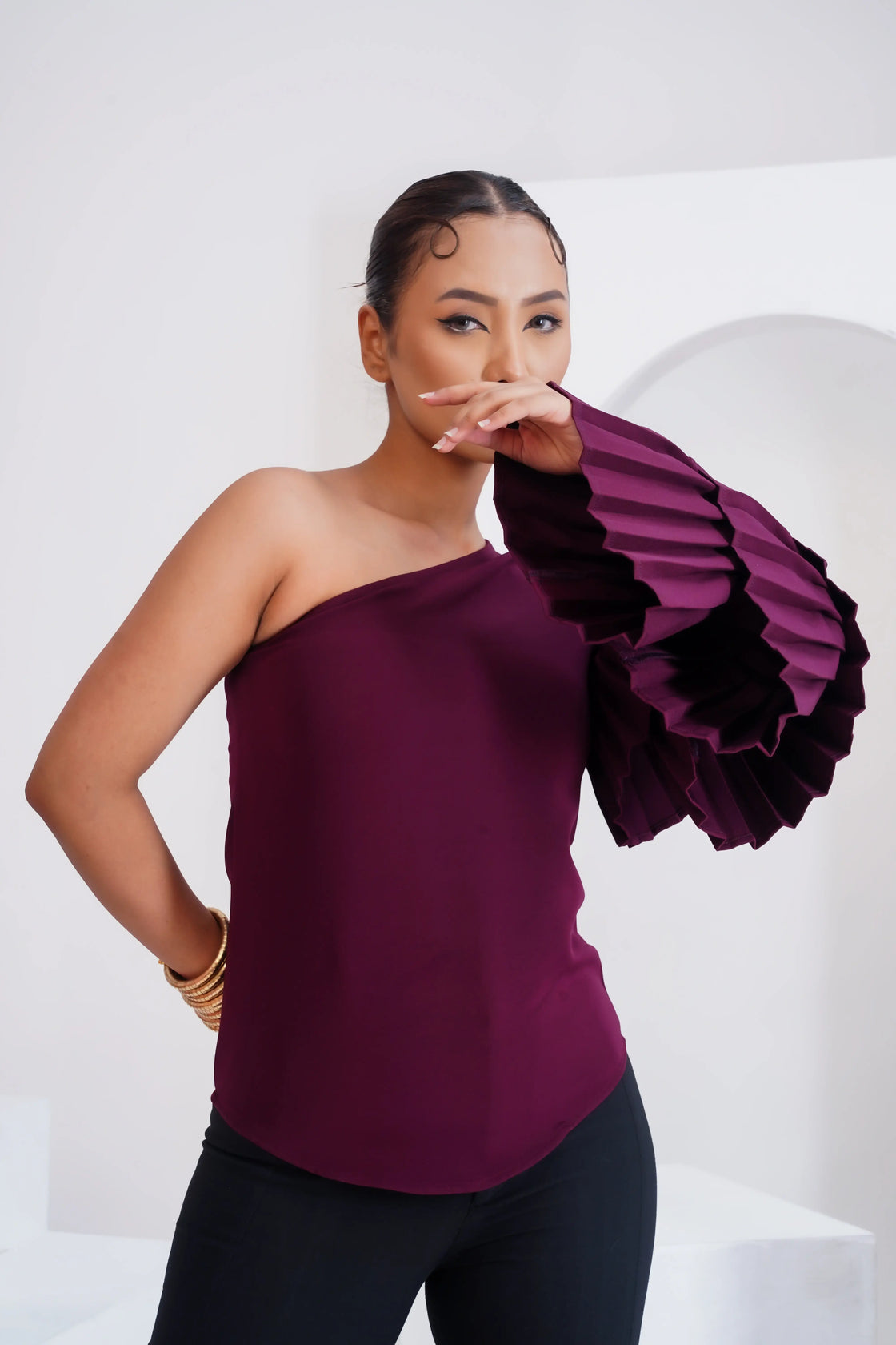 The ruffled enchantment top