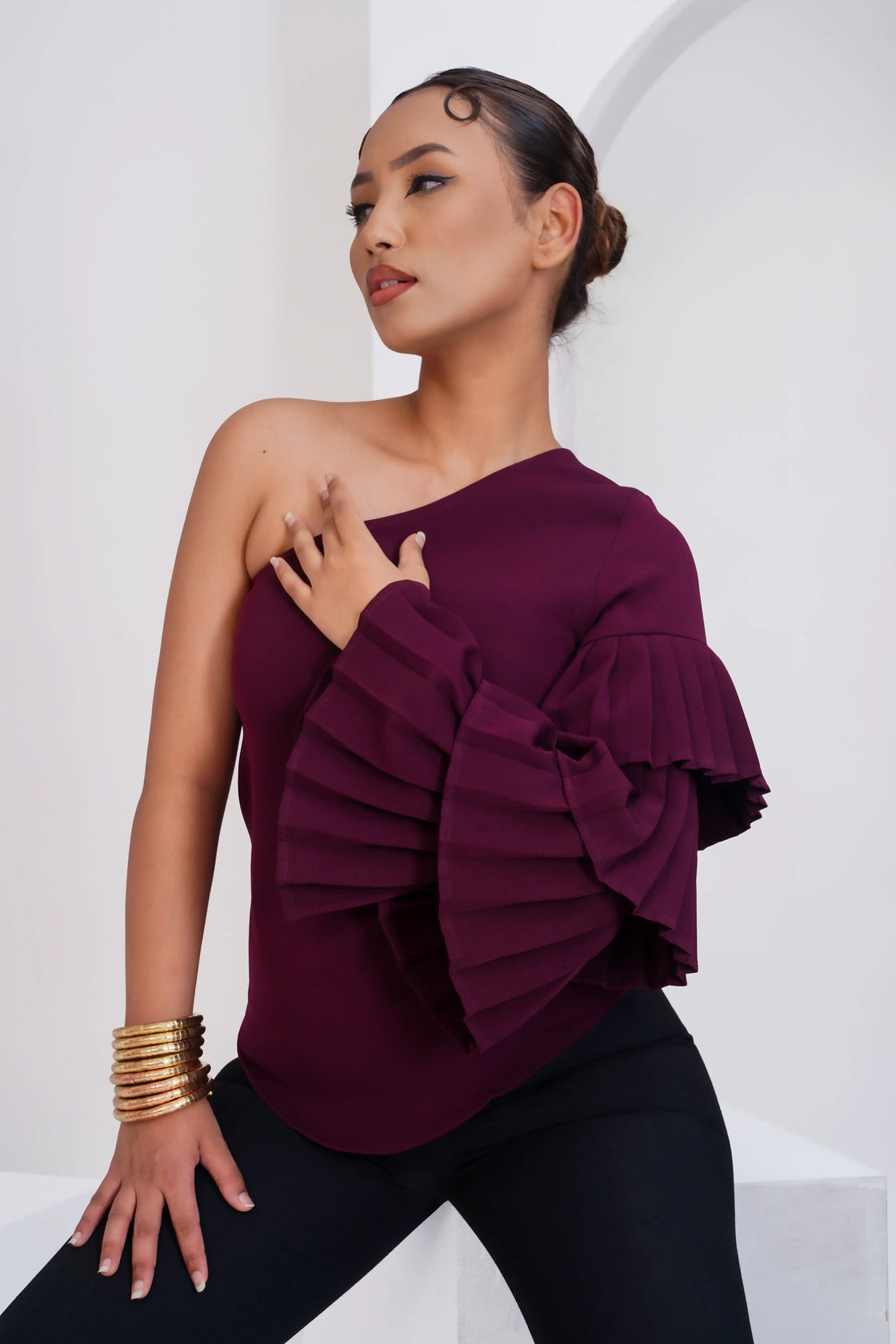 The ruffled enchantment top